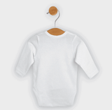 Rainy Бебешко Боди Панделка Със Странично Закопчаване 48-68 См. Бял --- BebeMama