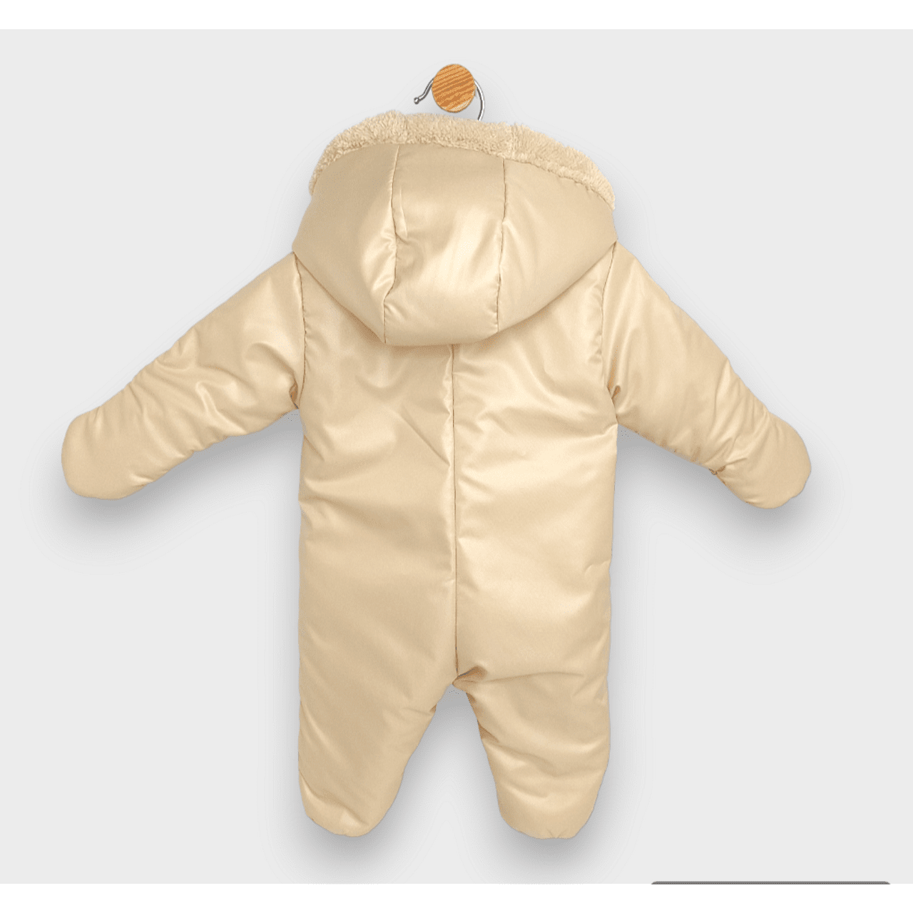 Rainy Космонавт Пухено мечеръст 68 см.4-6 мес. Бежов --- BebeMama