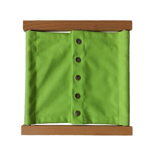 Монтесори Рамка За Закопчаване - Тик Так Копчета - Занимателни Играчки - Smartbaby - BebeMama