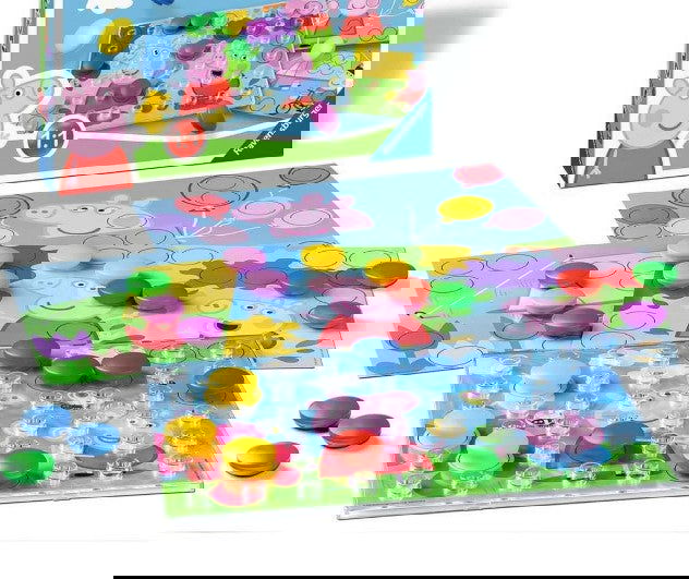 Ravensburger - Настолна Игра Колорино - Пепа Пиг --- BebeMama