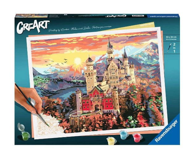 Ravensburger - Рисувателна Галерия - Приказен Замък --- BebeMama