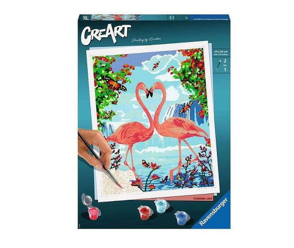 Ravensburger - Рисувателна Галерия - Фламинго --- BebeMama