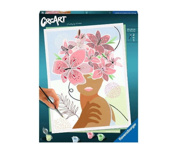 Ravensburger - Рисувателна Галерия - Цветя В Ума Ми --- BebeMama