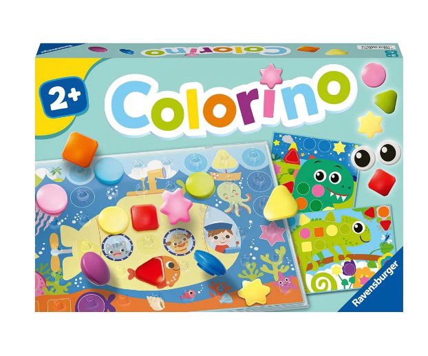 Ravensburger - Настолна Игра Колорино Фигурки И Цветове --- BebeMama