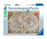 Ravensburger - Пъзел 1500 Ел. - Историческа Карта --- BebeMama
