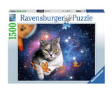 Ravensburger - Пъзел 1500 Ел. - Котките Летят В Космоса --- BebeMama