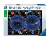 Ravensburger - Пъзел 1500 Ел. - Небесна Карта --- BebeMama