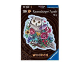 Ravensburger - Дървен Пъзел 150 Ел. - Мистериозната Сова --- BebeMama