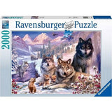 Ravensburger - Пъзел 2000 Ел. - Вълци В Снега --- BebeMama
