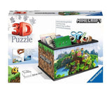 Ravensburger - 3D Пъзел 216 Ел. - Майнкрафт: Кутия За Съхранение --- BebeMama