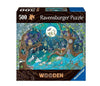 Ravensburger - Дървен Пъзел 500 Ел. - Фентъзи Гора --- BebeMama