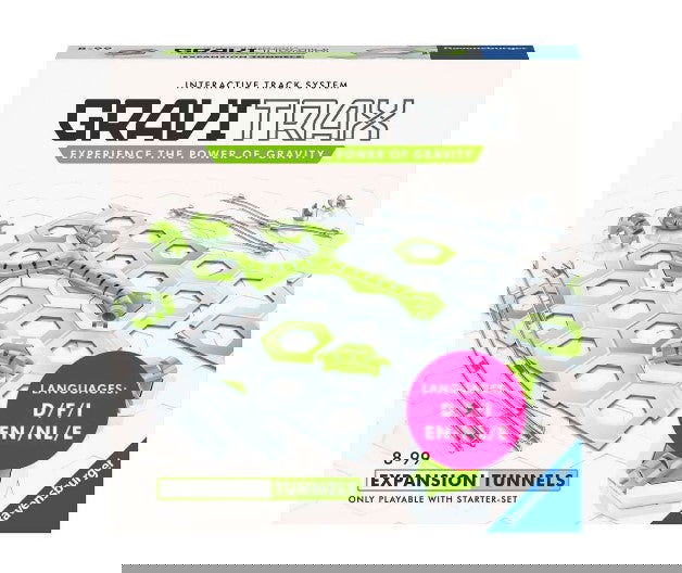 Ravensburger - Настолна Игра Gravitrax - Допълнение Тунели --- BebeMama