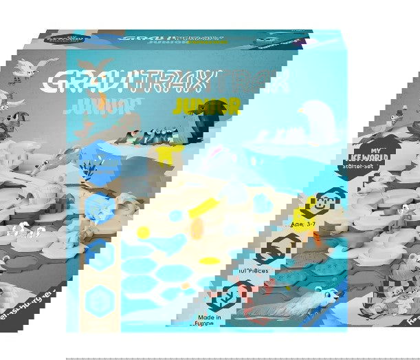 Ravensburger - Настолна Игра Gravitrax Junior - Стартов Комплект Лед --- BebeMama