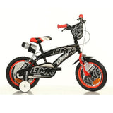 414Us-0406B Колело Bmx 14“ Black/Red --- BebeMama