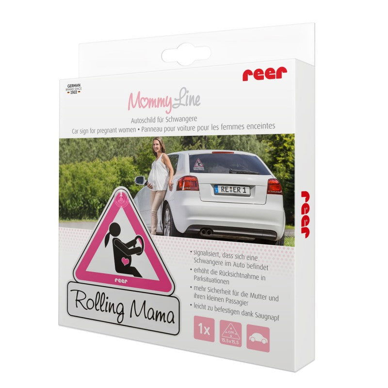 Автомобилен Знак За Бременни Жени Reer Mommyline 88014 --- BebeMama