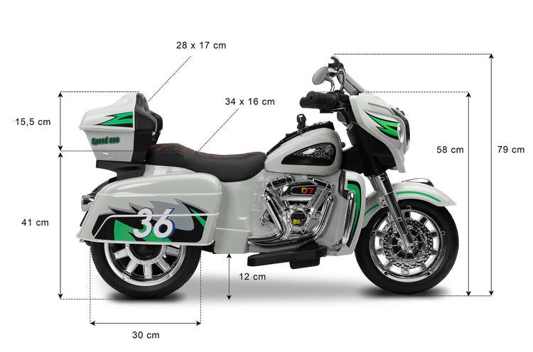 Акумулаторен Мотор Ride-Оn Vehicle Rit Червен Caretero Toyz --- BebeMama
