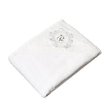 Rl008 Хавлия Royal Baby 100Х100 См Бяла --- BebeMama