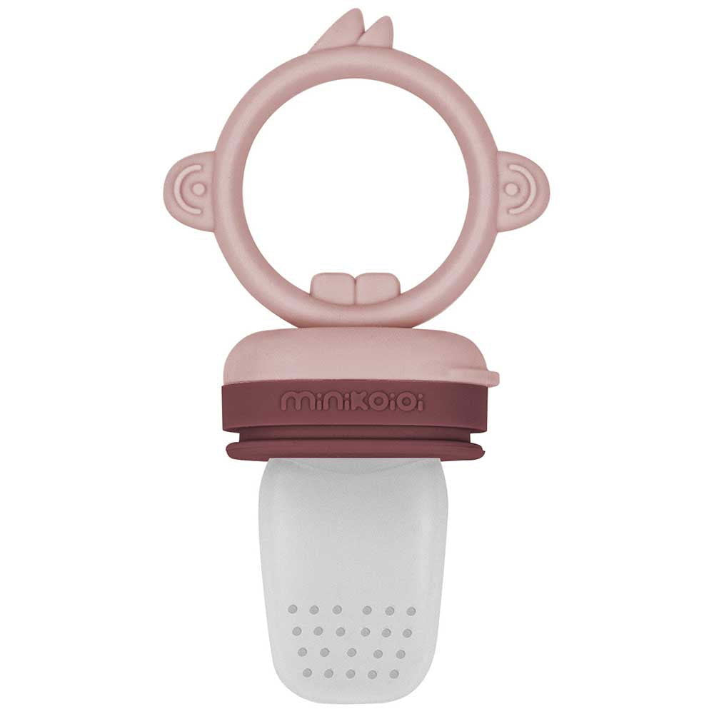 Minikoioi Pulps Силиконова Залъгалка За Плодове И Зеленчуци - Pink/Rose --- BebeMama