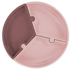 Minikoioi Puzzle Силиконова Чиния С Вакуум - 3 Части - Pink/Rose --- BebeMama
