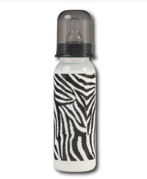 Rsb Шише Pa 250 Мл Силиконов Биберон - Зебра --- BebeMama