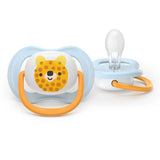 Залъгалки Ultra Air Happy 0 6м Сини С Плод И Мече Philips Avent