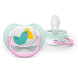 Залъгалки Ultra Air Happy 0 6м Розово С Папагал И Ягода Philips Avent