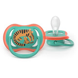 Залъгалки Ultra Air 6 18м Тукан И Тигър, Син Philips Avent