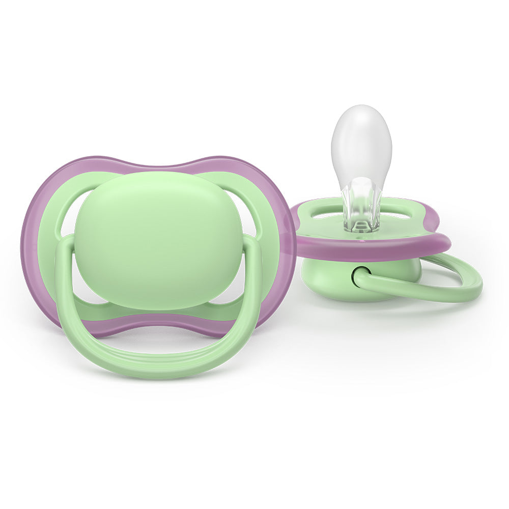 Залъгалки Ultra Air 6 18м Розово И Зелено Philips Avent