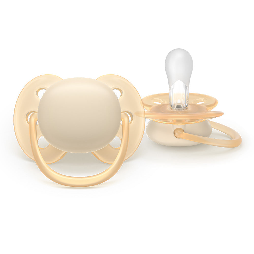 Залъгалки Ultra Soft 0 6м Пастелни Philips Avent