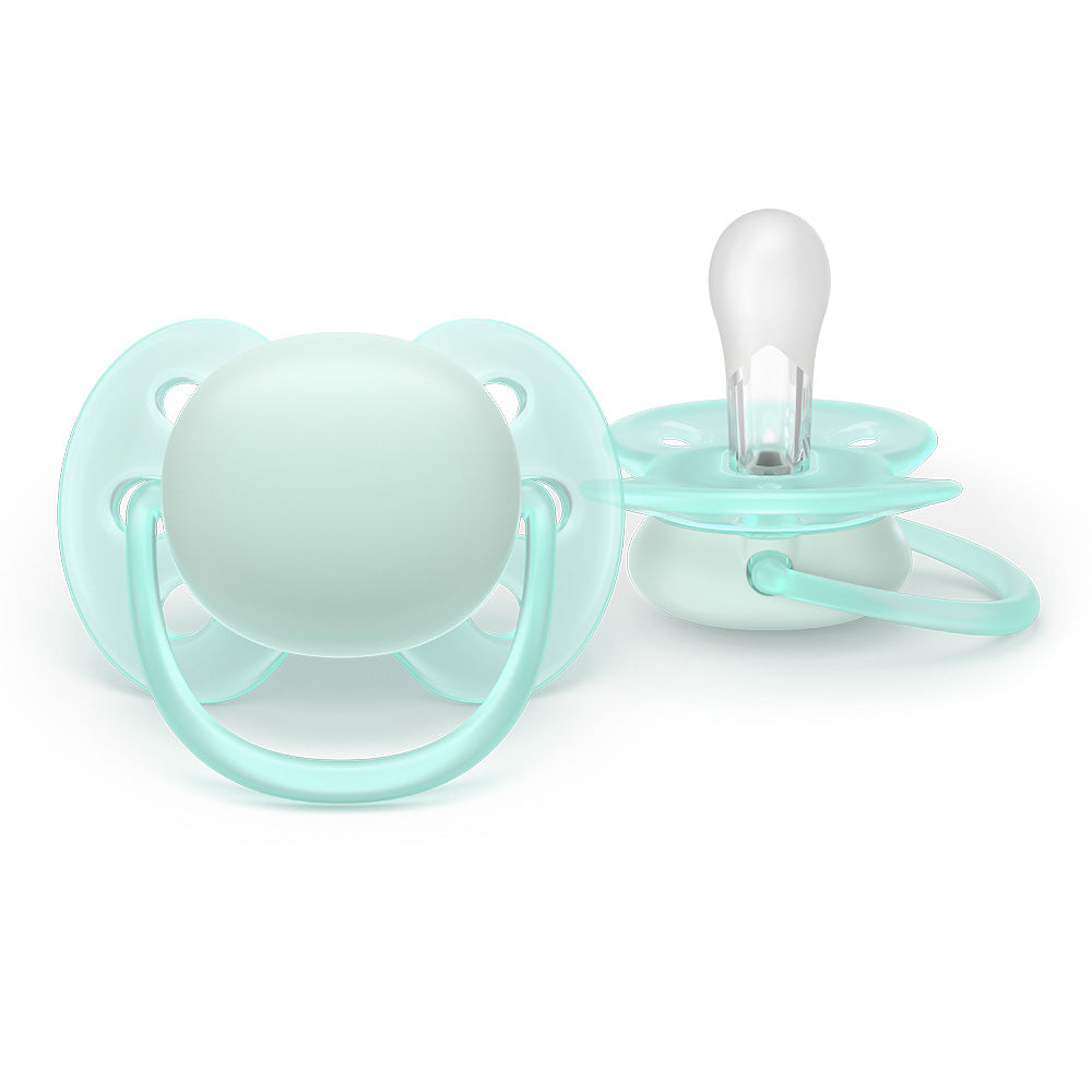 Залъгалки Ultra Soft 0 6м Пастелни Philips Avent