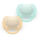 Залъгалки Ultra Soft 0 6м Пастелни Philips Avent