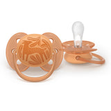Залъгалки Ultra Soft 18м+ Неутрални С Декор Philips Avent