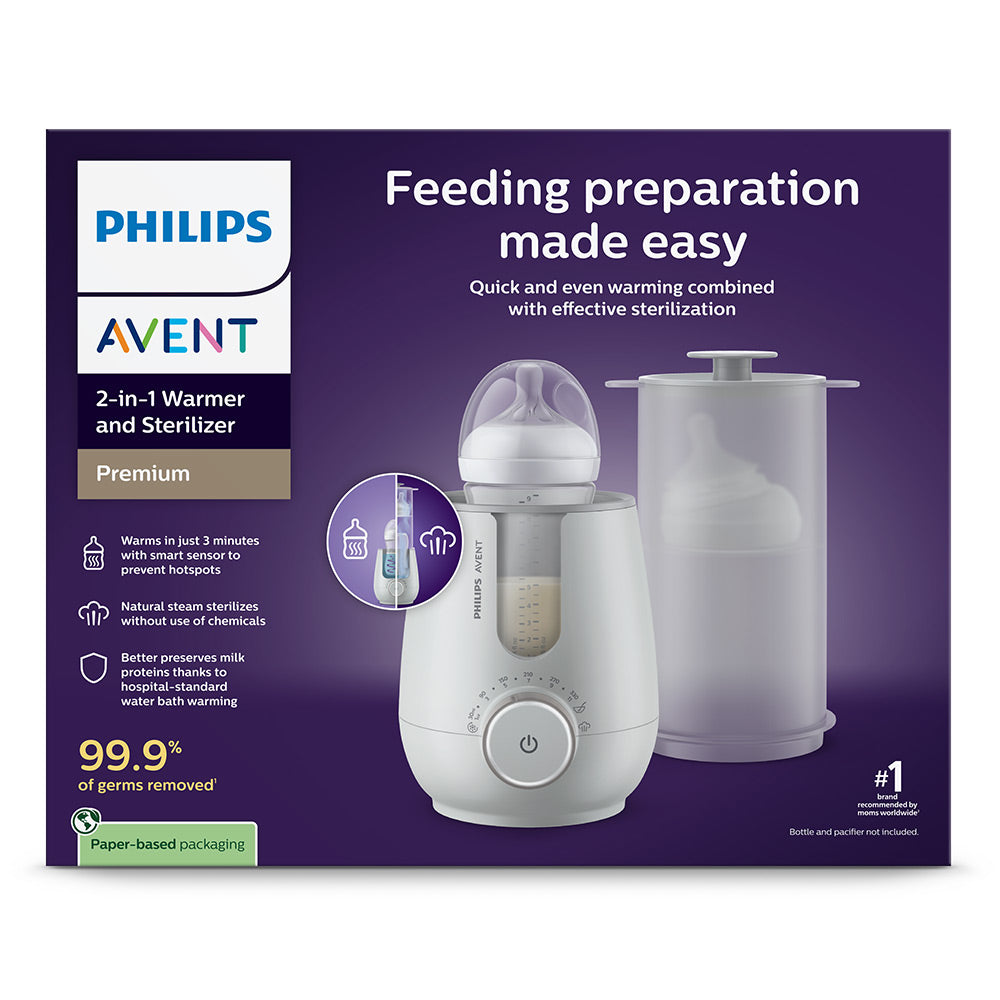 Стерилизатор И Подгревател 2 В 1 Premium Philips Avent