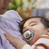 Залъгалки Ultra Air Night 0 6м Ленивец И Тигър, Сини Philips Avent