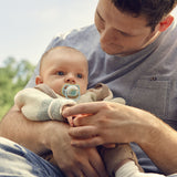 Залъгалки Ultra Air Night 0 6м Ленивец И Тигър, Сини Philips Avent