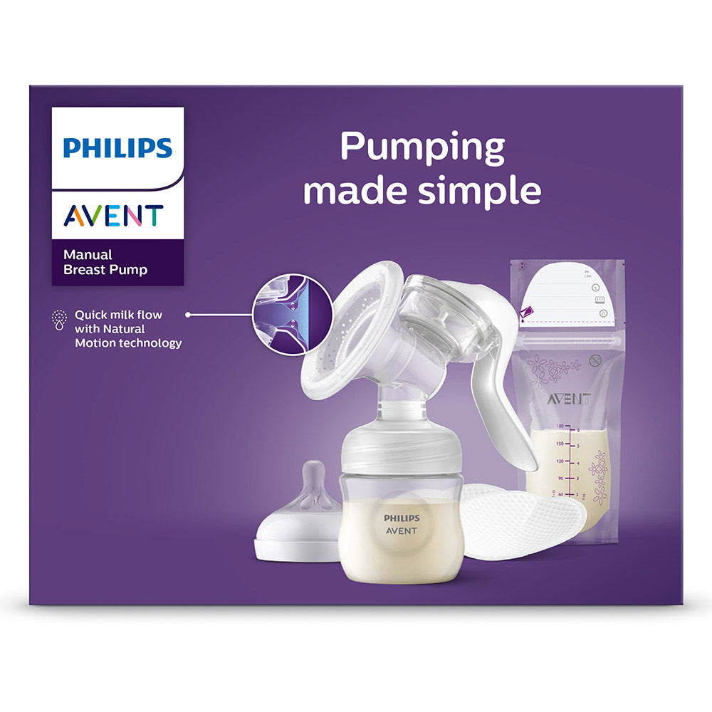 Ръчна Помпа За Изцеждане На Кърма Natural Motion Philips Avent