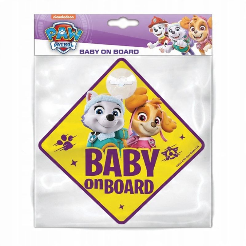 Табела Baby On Board Paw Patrol Girls Seven