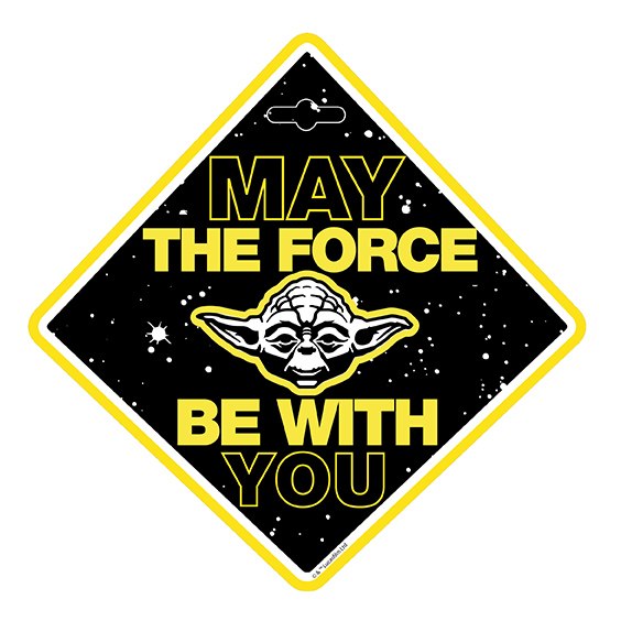 Tabela Baby On Board Star Wars Yoda Hét