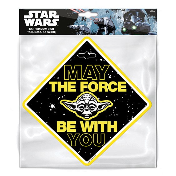 Tabela Baby On Board Star Wars Yoda Hét