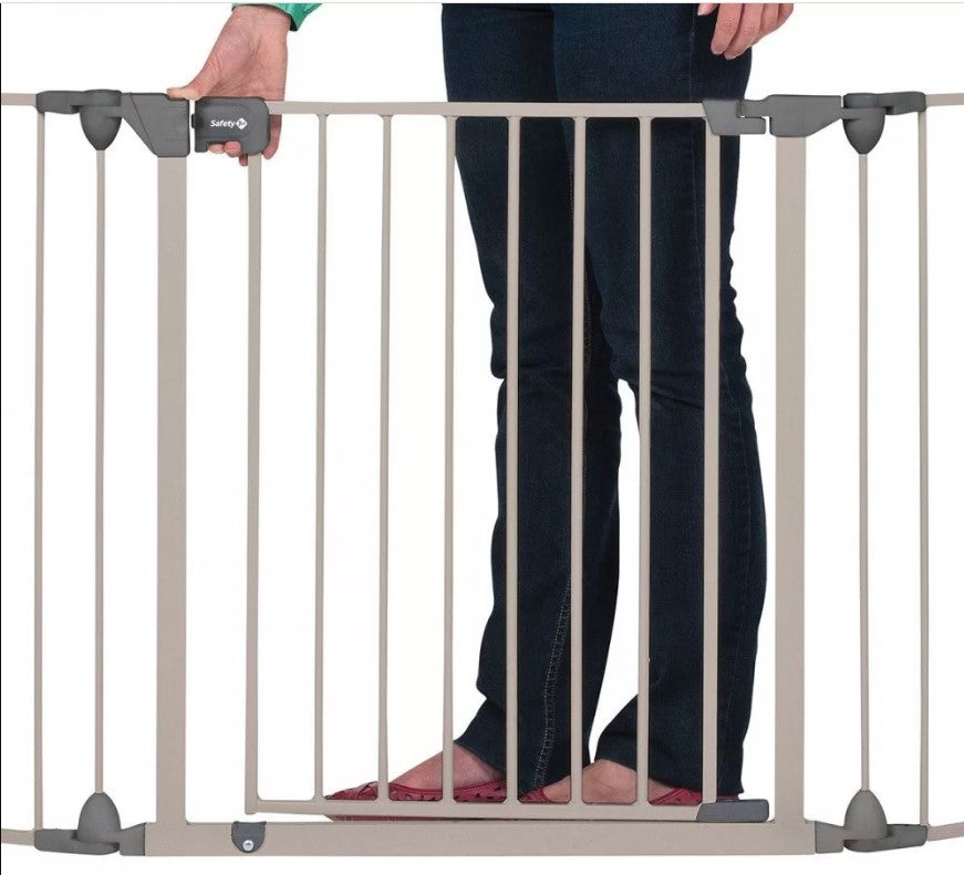 Модулна Метална Преграда 3 Модула За Отвори 82-214См Сив Modular 3 --- BebeMama