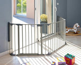 Модулна Метална Преграда 3 Модула За Отвори 82-214См Сив Modular 3 --- BebeMama