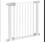 Универсална Метална Преграда За Врата С Механизъм За Автомат.Заключване - Бял Цвят Auto Close --- BebeMama