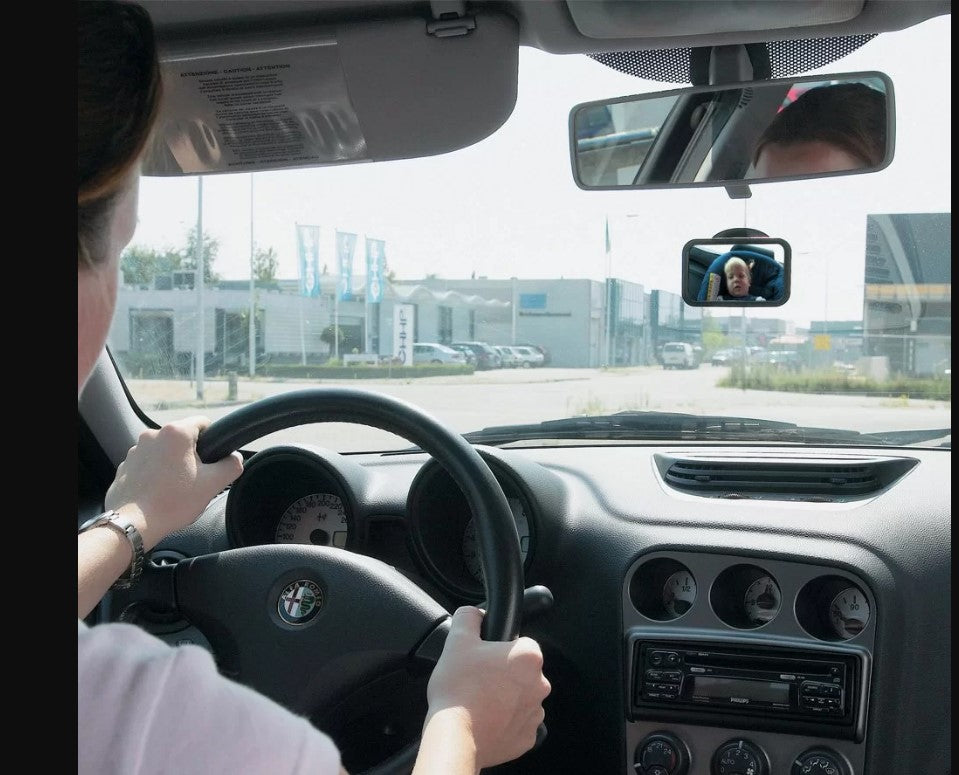 Огледало За Предно Или Задно Стъкло С Видимост Към Детето (1Бр./Оп.) Child View Car Mirror --- BebeMama