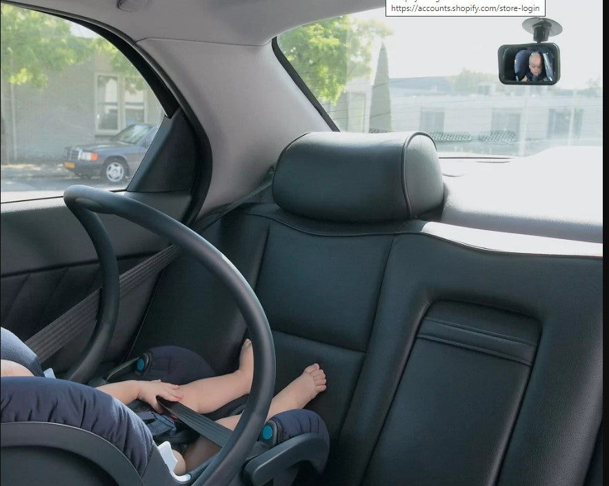 Огледало За Предно Или Задно Стъкло С Видимост Към Детето (1Бр./Оп.) Child View Car Mirror --- BebeMama