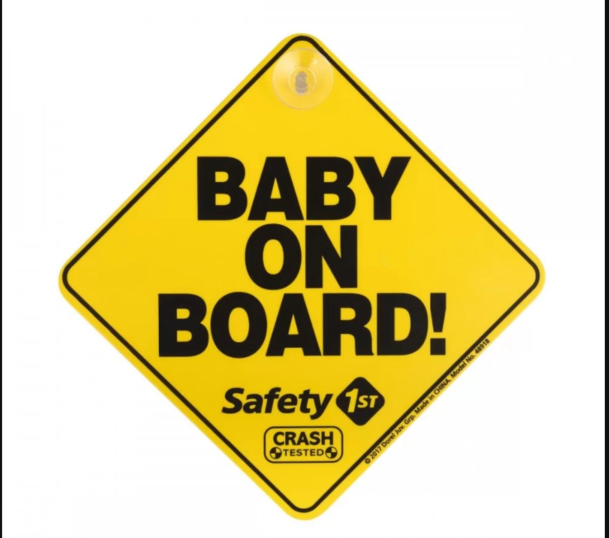 Табела "Бебе В Колата" (1Бр./Оп.) Baby On Board --- BebeMama