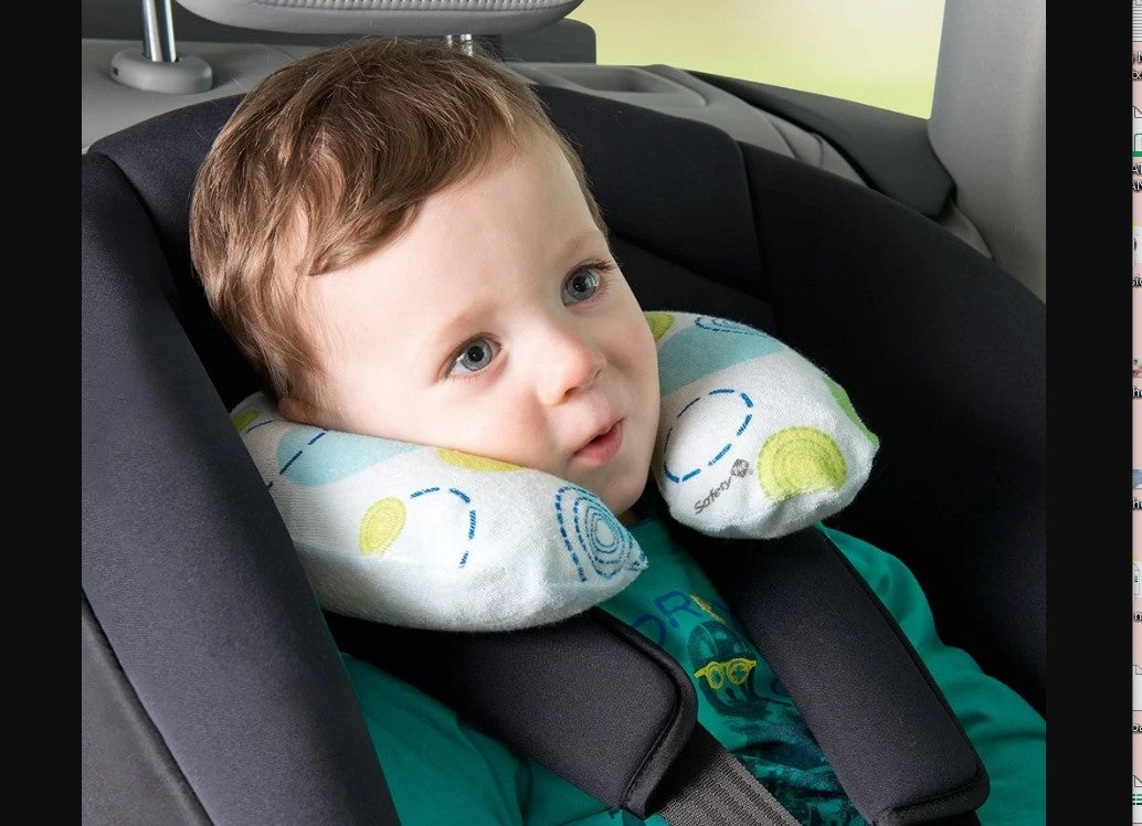 Възглавничка За Път (1Бр./Оп.) Head Support Pillow --- BebeMama