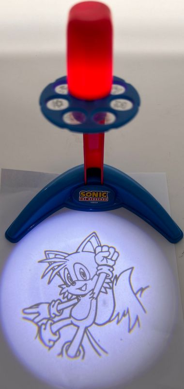 Прожектор За КопиранеСъс Светлина Пастели И 2 Диска Със Соник 31Х25Х5