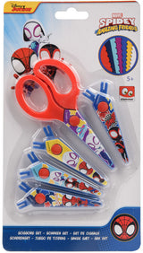 Ножица Със Сменяща Се Режеща Част С Различни Ефекти На Среза Спайдермен 24Х14Х1