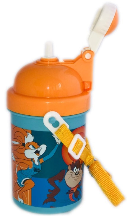 Термос За Течности Looney TunesС Непропусклив Клапан И Предпазна Капачка И Презрамка 17Х8