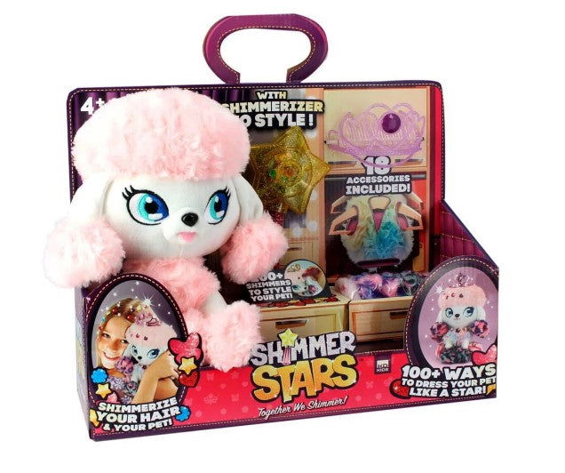 Shimmer Stars - Пуделче Куини С Дрешки И Аксесоари --- BebeMama